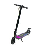 Trotineta electrica FreeWheel Rider T4 Light-Up, 250 W, Autonomie 25 Km, 25 Km/h, Negru