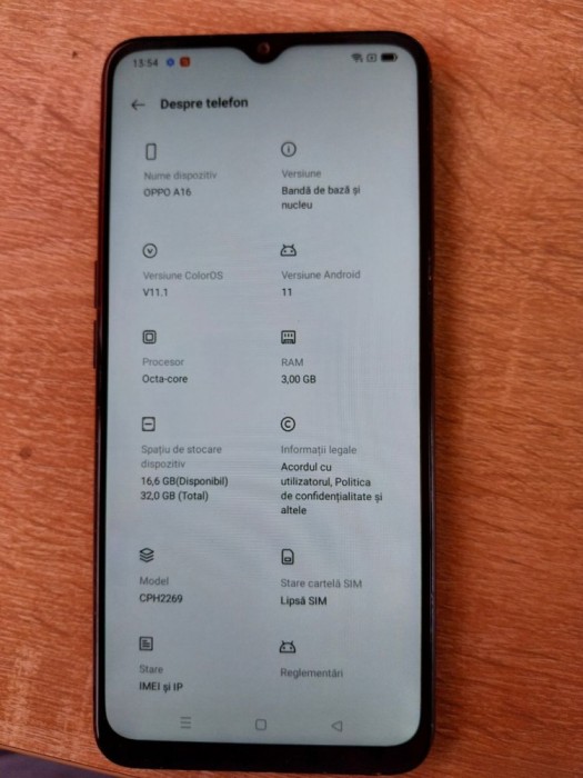 Telefon Oppo A16