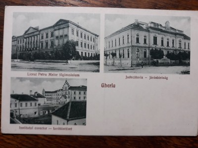 GHERLA - ANUL 1928 - MOZAIC DE IMAGINI foto