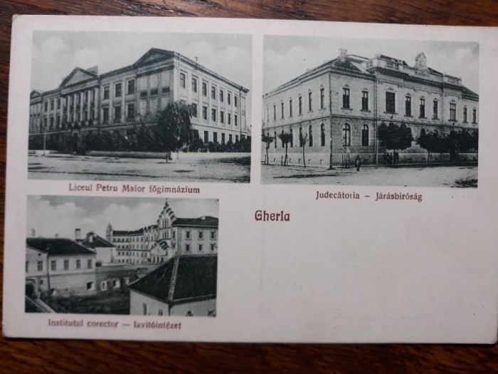 GHERLA - ANUL 1928 - MOZAIC DE IMAGINI