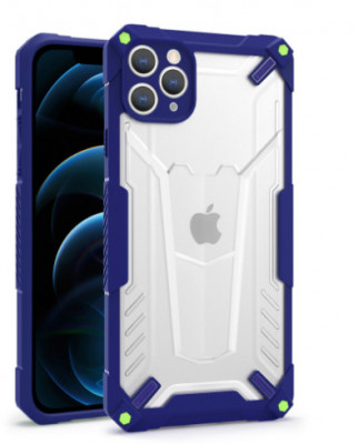 Husa Armor tel protect hybrid for iPhone 13 Pro Max albastra foto
