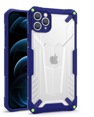 Husa Armor tel protect hybrid for iPhone 13 Pro Max albastra
