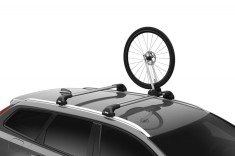 Suport pentru prinderea rotii pe barele transversale Thule Front Wheel Holder 547001 foto