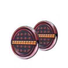 set 2 Lampi stop LED cu semnalizare dinamica 12-24V