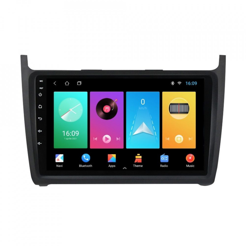 Navigatie dedicata cu Android VW Polo 6R 2009 - 2018, 2GB RAM, Radio GPS  Dual | Okazii.ro