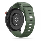 Curea Tech-Protect Iconband Line pentru Samsung Galaxy Watch 4/5/5 Pro/6 Army Verde, Silicon