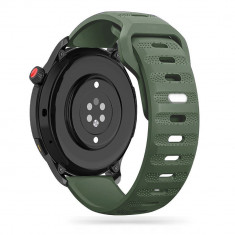 Curea Tech-Protect Iconband Line pentru Samsung Galaxy Watch 4/5/5 Pro/6 Army Verde