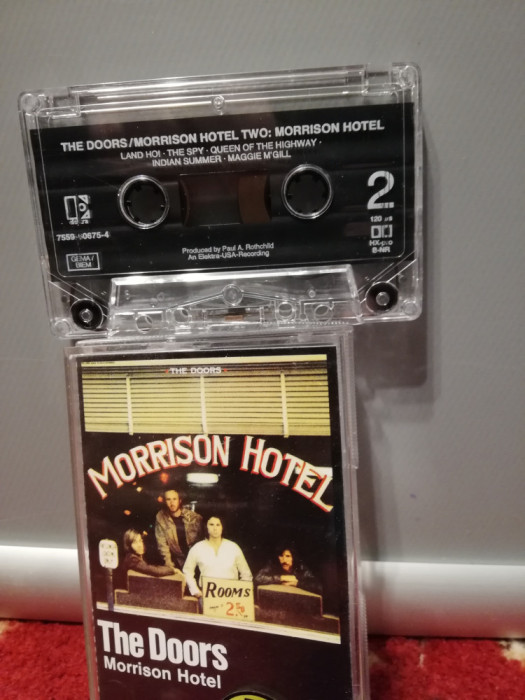caseta audio originala THE DOORS - MORRISON HOTEL (1975/WARNER/RFG) - stare: NM