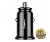 Incarcator Auto Baseus 30W 5A 2 x USB-A Negru CCALL-YD01