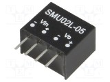 Convertor DC/DC 2W MEAN WELL 4,5-5,5VDC la 5VDC 80-400mA