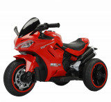 Cumpara ieftin Motocicleta electrica cu 3 roti, Kinderauto SuperSpeed 70W 12V 7Ah, Rosie, Hollicy