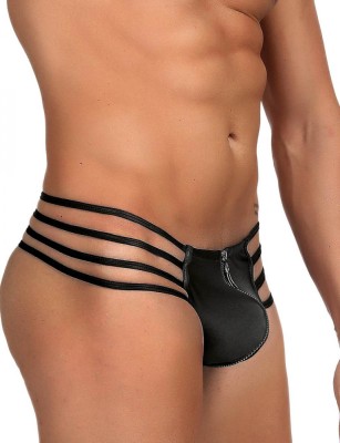 Eross bikini Front Zipper S Black foto