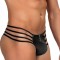 Eross bikini Front Zipper S Black