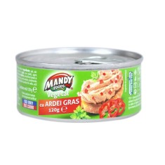 Pasta Vegetala cu Ardei Gras Mandy, 120 g, Pasta Tartinabila Vegetala cu Ardei Mandy, Pasta Tartinabila cu Ardei Mandy, Pasta Vegetariana cu Ardei Man foto