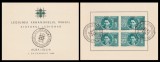 1940 Romania - Carnet Ajutorul Legionar, varietate bloc de 4 Codreanu Posta Aeriana