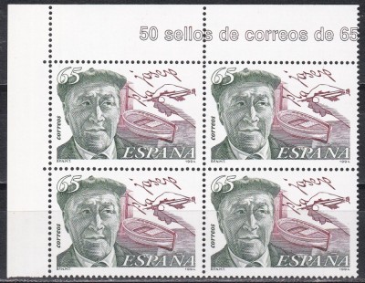 Spania 1994 - Josep Pia, 1897-1981, MNH foto