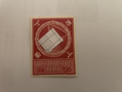 deutsches reich serie timbre nestampilata foto
