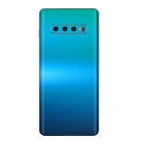 Cumpara ieftin Set Folii Skin Acoperire 360 Compatibile cu Samsung Galaxy S10 - Wraps Skin Chameleon Aquamarine Matt Metalic, Oem