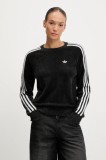 adidas Originals pulover Holiday Sweater culoarea negru, light, JX7813