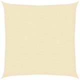 Cumpara ieftin Panza parasolar, crem, 2,5 x 2,5 m, HDPE, 160 g/m&sup2;