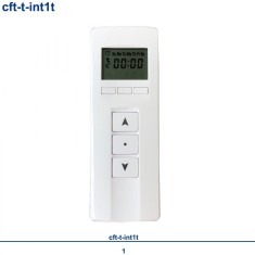 Telecomanda CFT-T-INT1T pentru interior cu 1 canal cu timer foto