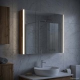 vidaXL Dulap cu oglindă pentru baie Lemn vechi 83,5 x 15,5 x 70 cm 889269