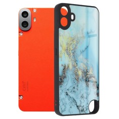 Husa Nothing CMF Phone 1 Techsuit Glaze, Blue Ocean foto