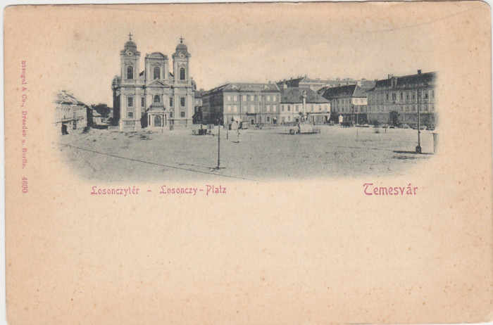 CP Timisoara Losonczy platz Piata unirii ND(1900)