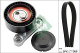INA 529 0160 10 Set curea transmisie cu caneluri