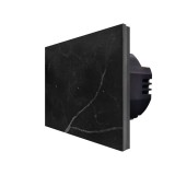 Cumpara ieftin Intrerupator triplu cu touch din marmura neagra Luxion, 500W