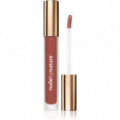 Nude by Nature Satin Liquid Lipstick ruj cremos cu finisaj satinat culoare 07 Orchid 3,75 ml