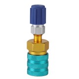 Adaptor R1234YF la R134A, Cupla Rapida AC, Conversie Port, Alama Durabila, Inchidere Automata, Sisteme AC Auto