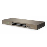 Cumpara ieftin Switch 24 porturi Gigabit, 2 porturi SFP Gigabit - TENDA TND-TEG1024F