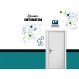 Autocolante laboratoare chimie, fizica, biologie, informatica