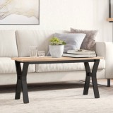 VidaXL Picioare Măsuță de cafea Y-Frame 90x30x43 cm Oţel