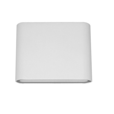 Aplica LED de exterior extra-plata, 6W=40W, 3000K, lumina calda, 540Lm, IP65 foto