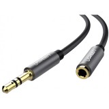 Adaptor Audio 3.5mm - 3.5mm UGREEN AV118, 2m, Negru
