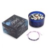 Lumanare Varsator, Cristale Ametist &amp; Bratara Pietre Semipretioase: Ametist, Lapis Lazuli, Hematit. Parfum Ambra &amp; Coacaze