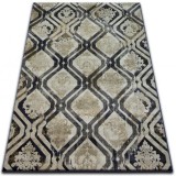 Covor Drop Jasmine 031 ceaţă și albastru inchis, 240x330 cm, Dreptunghi, Polipropilena