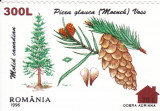 ROMANIA 2000 LP 1526 FLORA 96 SUPRATIPAR CABANA SERIE MNH, Nestampilat