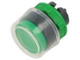 Comutator apăsat 22mm, verde, IP66, 1 poziție stabilă - SCHNEIDER ELECTRIC