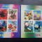 Set blocuri timbre bhutan 3 d impf. fluturi