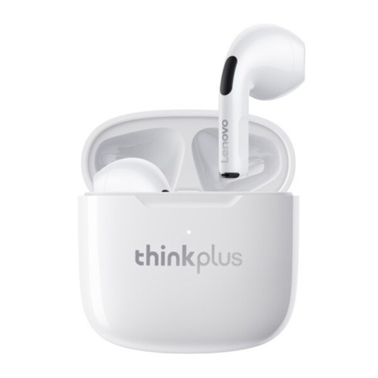 Casti Fara Fir, True Wireless, Half-In-Ear - Lenovo LivePods LP1 (21184) - White