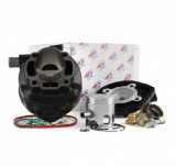 Set motor + chiulasa Aprilia RS - RX - Red Rose - Motorhispania - Peugeot XR6 - Yamaha TZR (Minarelli AM6) 2T LC 80cc D49 mm bolt 12, Oem