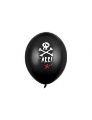 Set 10 baloane latex party pirati 30 cm foto