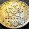 Moneda 10 DRAHME - GRECIA, anul 1986 *cod 1369 = &Delta;&Eta;&Mu;&Omicron;&Kappa;&Rho;&Iota;&Tau;&Omicron;&Sigma;