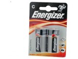 Baterii alcaline 1,5V C nere&icirc;ncărcabile 2 buc., Energizer