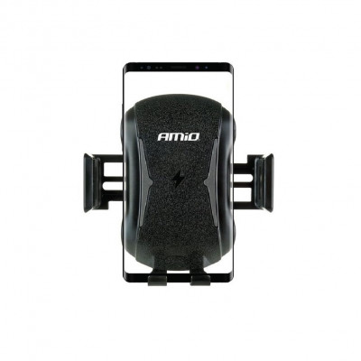 Suport auto inteligent pentru telefon cu incarcare wireless PHW-02 foto