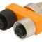 Adaptor T M12 Tată M12 Mamă x2 DeviceNet CANopen