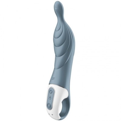 SATISFYER - AMAZING 2 ASPOT VIBRATOR GREY foto